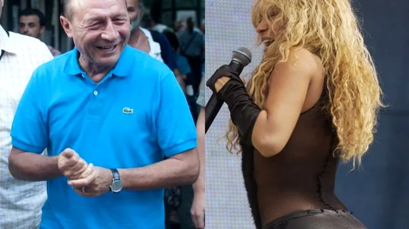 Băsescu, despre meciul cu Barcelona: Va fi spectacol total să poți să o vezi pe Shakira în tribună!