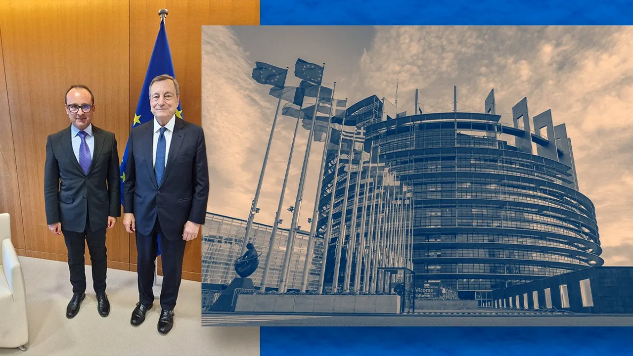 Cristian Bușoi, președintele Comisiei ITRE din Parlamentul European, propune un un Acord Industrial european. Întâlnire la vârf cu Mario Draghi