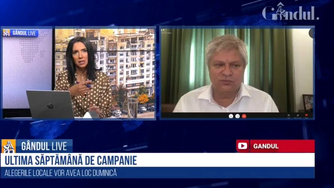 GÂNDUL LIVE. Daniel Tudorache, primarul sectorului 1: „Alegerile se vor desfășura în condiții maxime de siguranță” / „Nu va fi nicio dezbatere electorală””