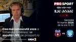 Ilie Dobre comentează LIVE pe ProSport.ro meciul Steaua – Poli Iași, sâmbătă, 14 martie 2026, de la ora 12:30