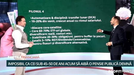 Cum ne asigurăm bătrânețea. Alexandru Chiruță, la Pastila financiară: „Fără pilonul 4, viața la vârsta pensionării o să fie tristă”
