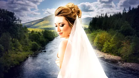 O activistă de mediu britanică s-a măritat cu un râu. Cum s-a consumat căsătoria cu Avon