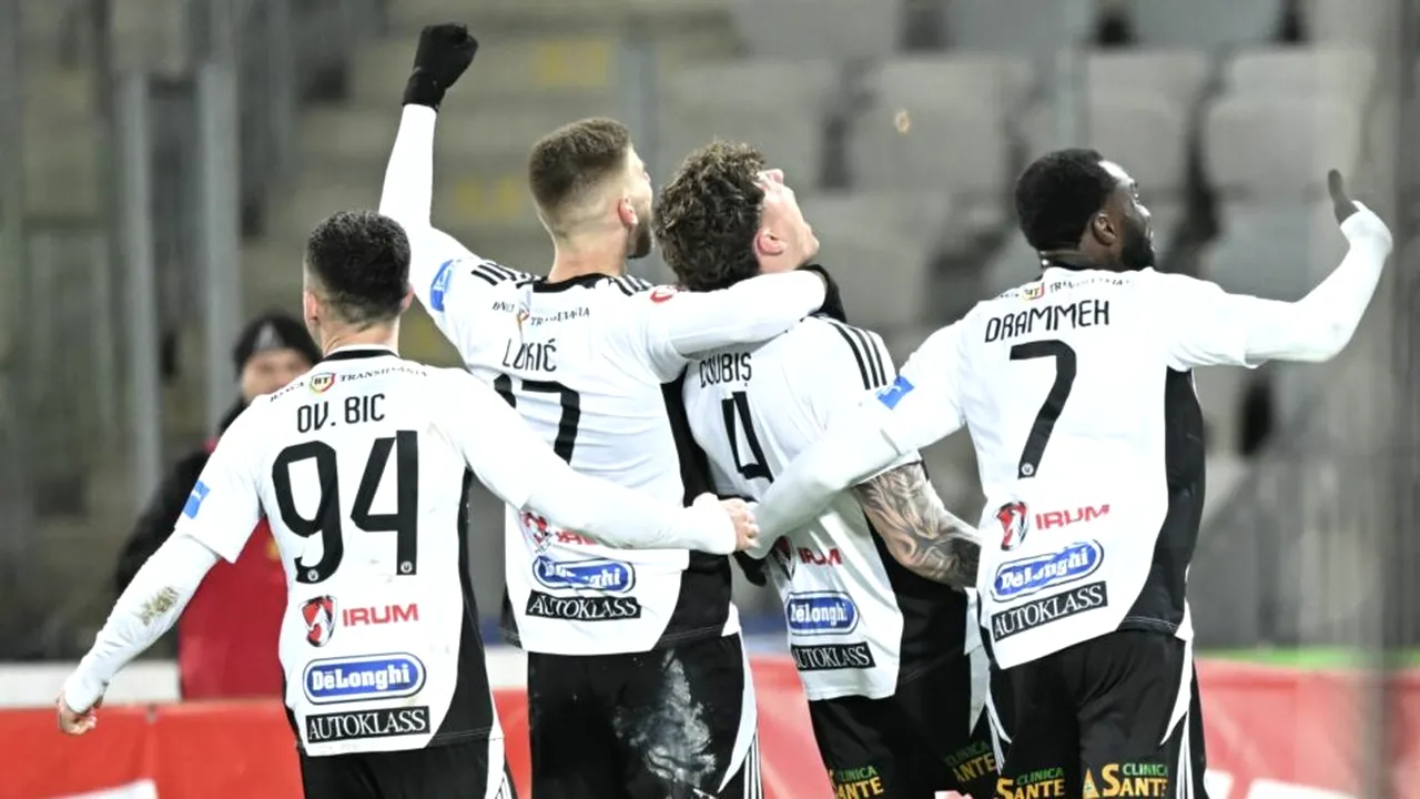 U Cluj s-a CALIFICAT în play-off-ul Superligii. „Sunt și singur, că a plecat nevasta cu fetele”