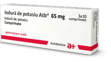 Iodura de potasiu începe să fie distribuită către populație. De unde poate fi ridicată și când trebuie administrată