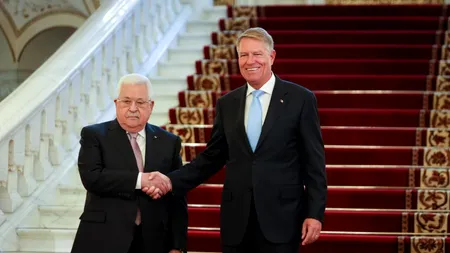 Președintele Palestinei, Mahmoud Abbas, se află în România. Klaus Iohannis: Realizarea păcii în Orientul Mijlociu rămâne o prioritate pe agenda noastră externă