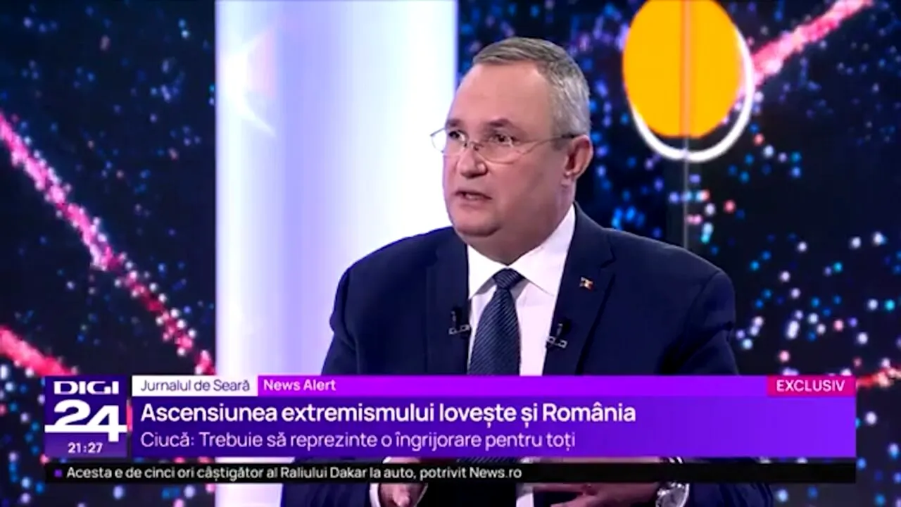 VIDEO | Ciucă exclude orice alianță cu AUR: „Sub nici o formă, partidele extremiste nu constituie o variantă
