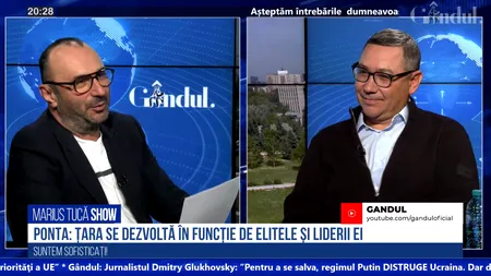 VIDEO | Victor Ponta: „Țara se dezvoltă în funcție de elitele și liderii ei. În România nu există inițiativă”