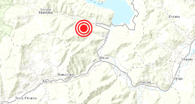 ULTIMA ORĂ: Cutremur în NEAMȚ, la 20 de kilometri de Piatra-Neamț