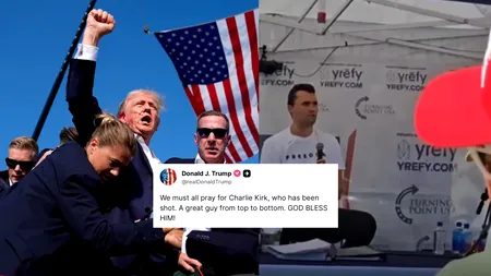 Violența motivată politic, în creștere în SUA. Paralela dintre tentativa de asasinat împotriva lui Donald Trump și uciderea lui Charlie Kirk