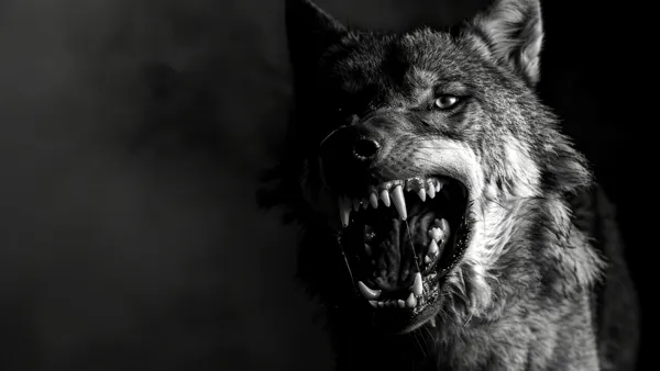 Incident șocant în Germania. O femeie a fost atacată în plină zi de un lup pe o stradă aglomerată