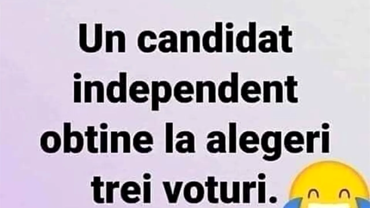 BANCUL ZILEI | Candidatul independent, alegerile și nevasta
