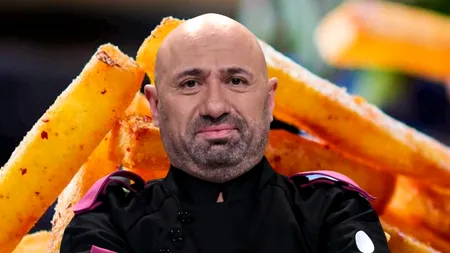 Cât costă 150 de GRAME de cartofi prăjiți în restaurantul lui Cătălin Scărlătescu. Puțini își permit