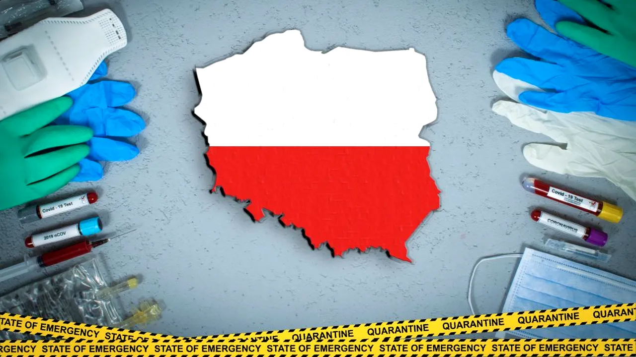 Record de decese provocate de COVID-19 în Polonia. Autoritățile au anunțat 548 de morți în ultimele 24 de ore