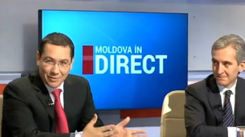 Ponta, la TV Moldova, întrebat despre ingerința în justiție: Asta este o prostie din România