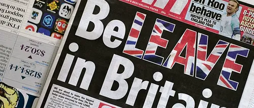 Cum au jucat tabloidele britanice în campania BREXIT