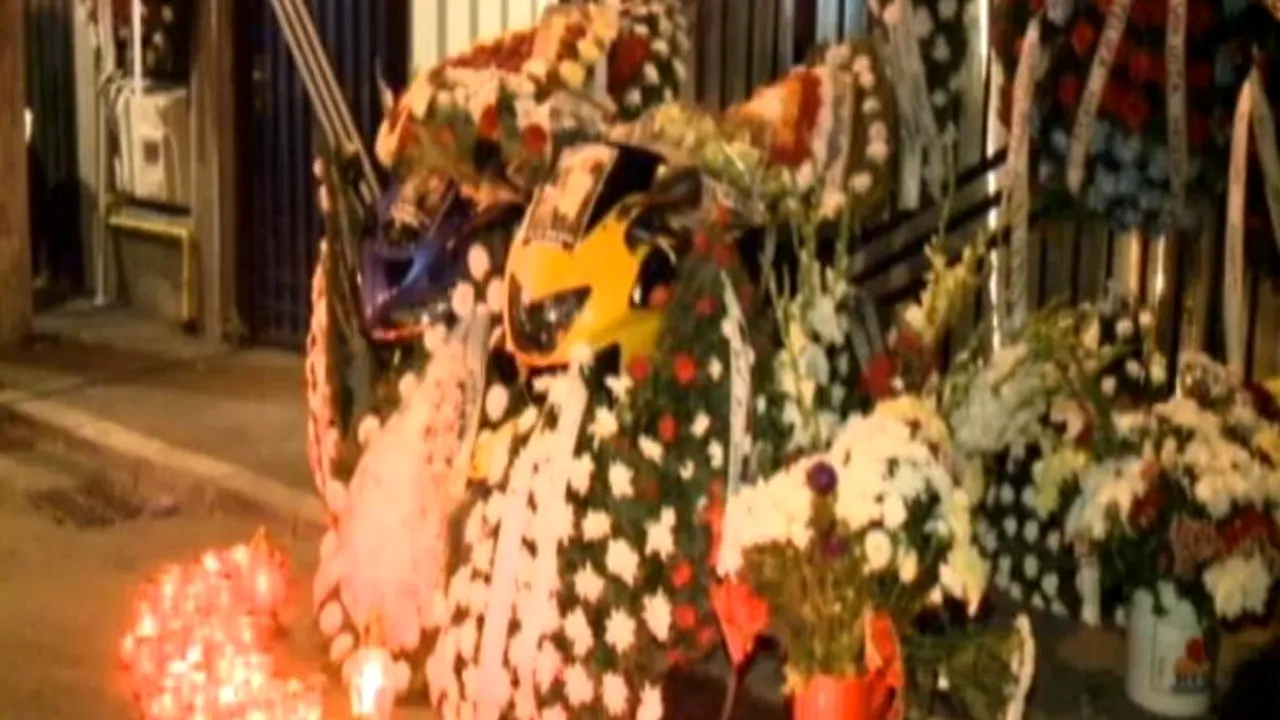 Tânărul de 24 de ani care a murit în accidentul provocat de un motociclist a fost înmormântat