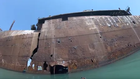 Cum arată interiorul celebrei epave 