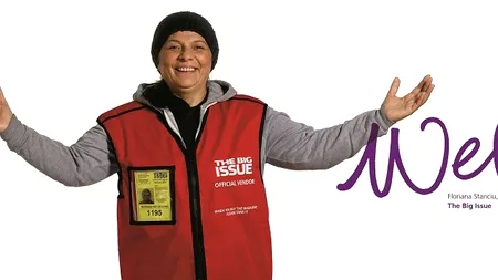 O româncă vânzătoare de reviste, aleasă să reprezinte imaginea Aeroportului Heathrow