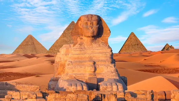 Descoperire surprinzătoare despre Sfinxul din Giza. Fosilele unui crocodil preistoric, găsite în rocile monumentului