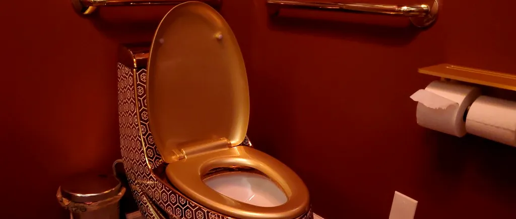 A furat un vas de toaletă din aur de 18 carate, în valoare de peste 6 milioane de dolari