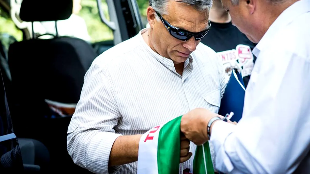 Premierul maghiar Viktor Orban a postat imagini cu simboluri ale „Ungariei mari