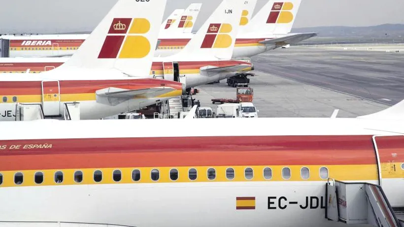 Grevă la compania aeriană Iberia: cel puțin 250 de zboruri au fost anulate în prima zi 