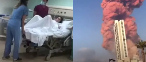 Povestea copilului care s-a născut în timpul exploziei din Beirut: Căzuse tavanul peste ei, credeam că sunt răniți! / Momentele terifiante, surprinse de tată - VIDEO