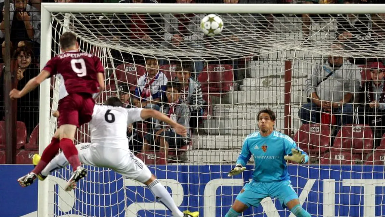 BRAGA - CFR 0-2 în prima etapă a grupelor CHAMPIONS LEAGUE 2012 - 2013