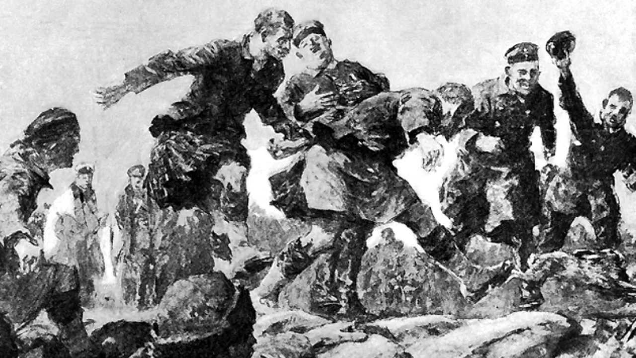 Meciul istoric de fotbal din Primul Război Mondial va fi recreat în 2014