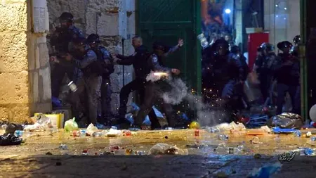 Ierusalimul, sub asediu. Cvartetul ONU-UE-SUA-Rusia se implică de urgență. Erdogan ridică la luptă lumea musulmană (Galerie FOTO & VIDEO)