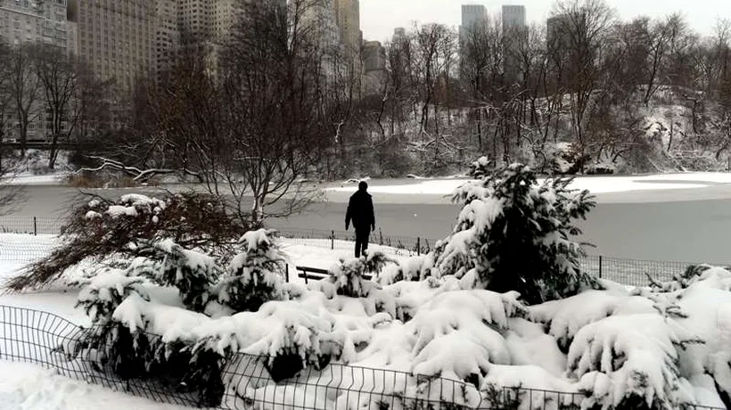 Statele Unite, PARALIZATE de frig. În New York s-a înregistrat cea mai scăzută temperatură din ultimii 118 ani. Autoritățile, în alertă