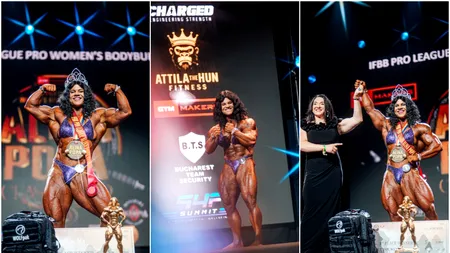Rutina impresionantă a unei culturiste din România care i-a permis să se califice la Ms Olympia 2026