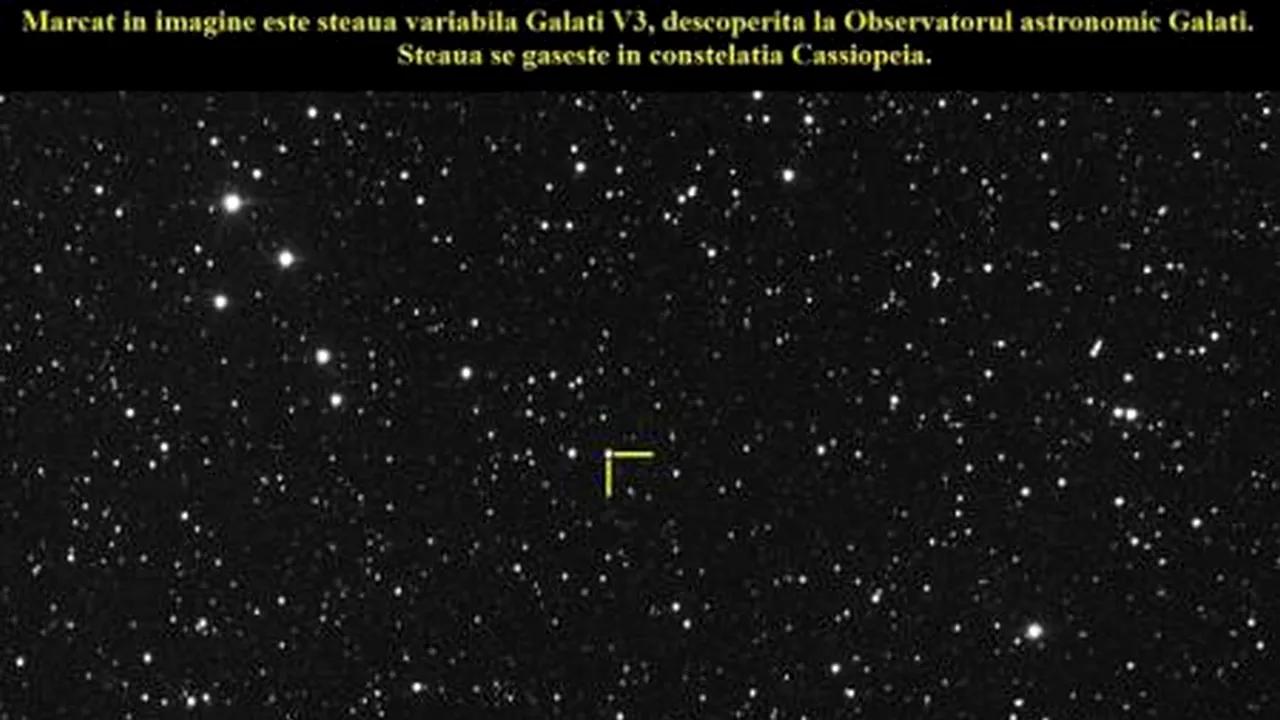 Astronomii gălățeni au descoperit trei stele: ''E confirmat''