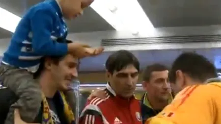 Surpriză pentru naționala României pe aeroportul din Helsinki