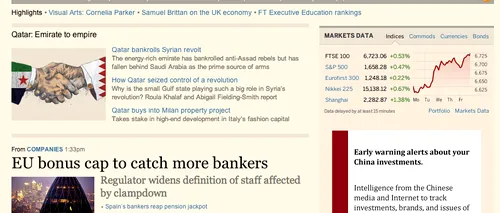 Site-ul Financial Times a fost piratat de hackeri