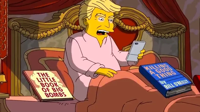 Creatorii The Simpsons parodiază primele 100 de zile ale lui Trump la Casa Albă. VIDEO