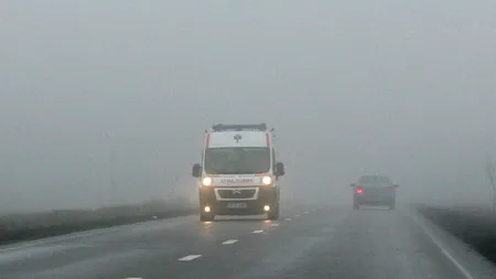 VREMEA. Circulație îngreunată pe autostrăzile A2 și A4, din cauza ceții 