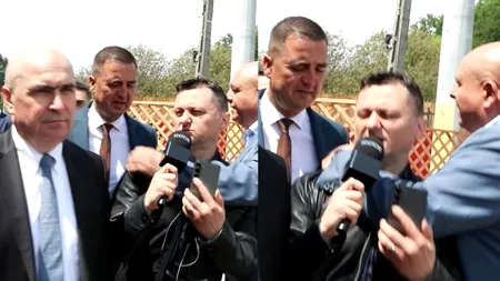 Lideri PNL Vrancea agresează un jurnalist pentru a-l scăpa pe Bolojan de întrebări. Premierul demis refuză să explice de ce a achiziționat microbuzele electrice la suprapreț, scandal dezvăluit de Gândul