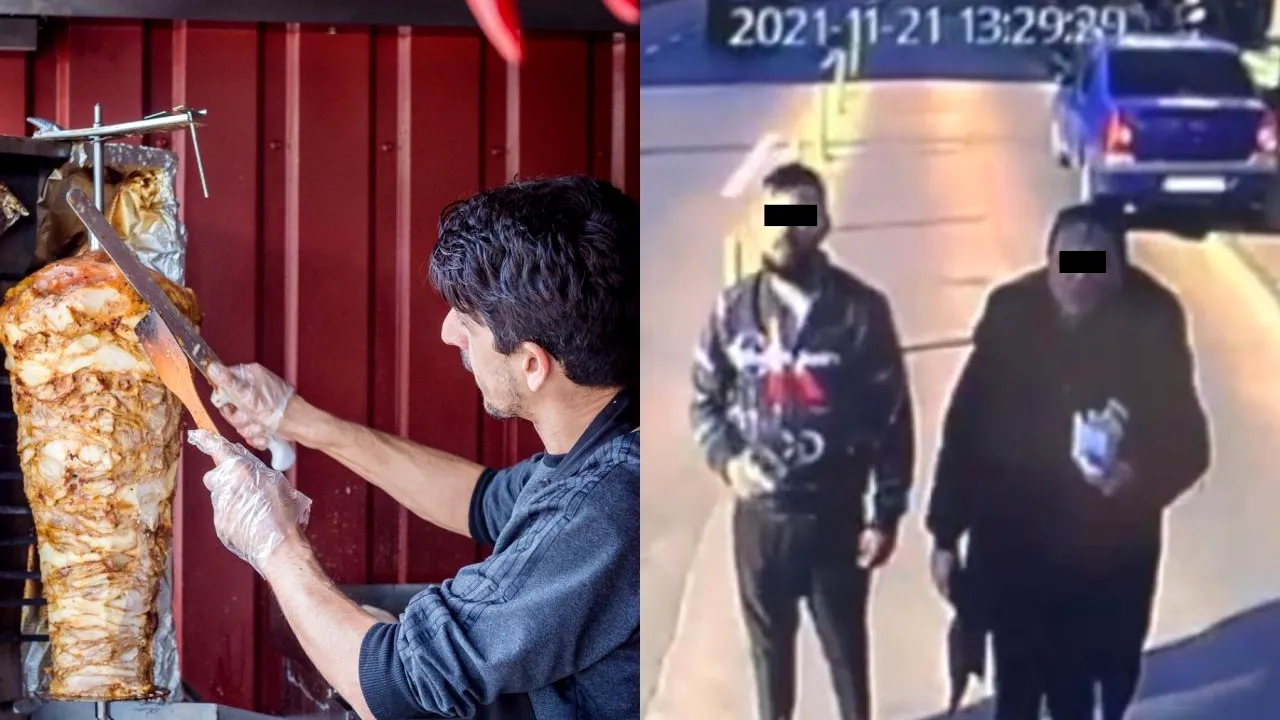 Au blocat traficul pentru a-și cumpăra șaorma. Cum au reacționat cei doi bărbați când au fost atenționați de un șofer STB