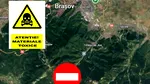 ATENŢIE!Există riscul să fie substanţe inflamabile pe carosabil. DRDP Braşov anunţă că e blocat traficul pe DN 1, între Braşov şi Predeal.