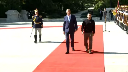 LIVE | Război în Ucraina, ziua 594: Volodimir Zelenski, primit de preşedintele Klaus Iohannis / Imagini cu coloana oficială prin Bucureşti