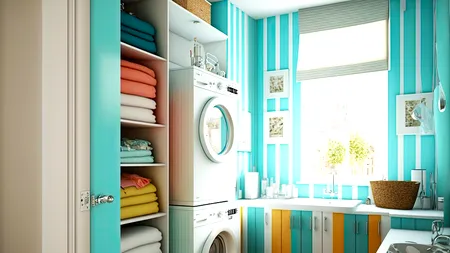 (P) 5 idei pentru amenajarea unei spălătorii funcționale