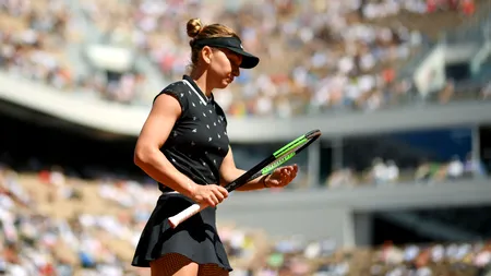 Halep a fost eliminată de la Roland Garros. Simona, fără soluții în fața unei americance de doar 17 ani - VIDEO