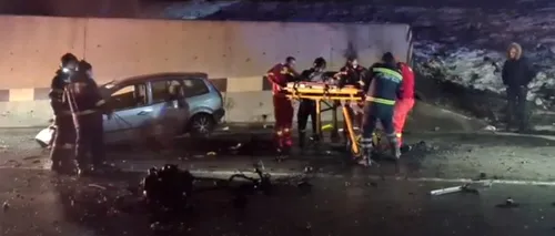 Accident cumplit în județul Iași: Un tânăr de doar 23 de ani a murit pe loc, după impactul cu un zid! - VIDEO