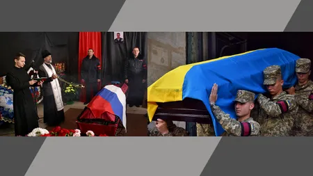 Un posibil schimb macabru. Rusia a trimis Ucrainei peste 500 de CADAVRE ale soldaților săi căzuți în Doneţk şi Bahmut