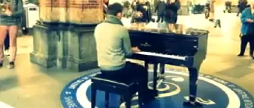 Ziua Națională a României. Un român a văzut un pian în gara din Amsterdam și a decis să îi facă României un cadou de 1 Decembrie