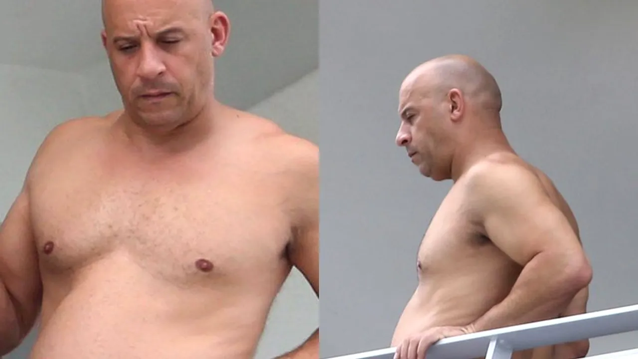Acum patru ani, toată lumea îl critica pentru că se îngășase. Cum arată acum Vin Diesel, după ce a tras de fiare - FOTO