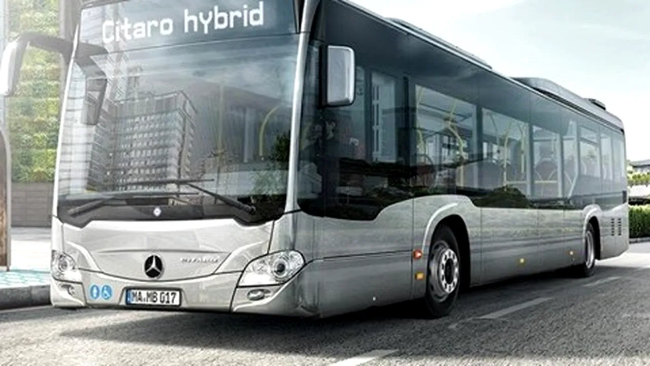 Firea face anunțul: Licitația pentru cele 130 de autobuze hybrid a fost câștigată de Mercedes