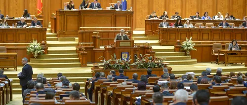 Masa tăcerii în Parlament: OPT PARLAMENTARI au vorbit doar la depunerea jurământului