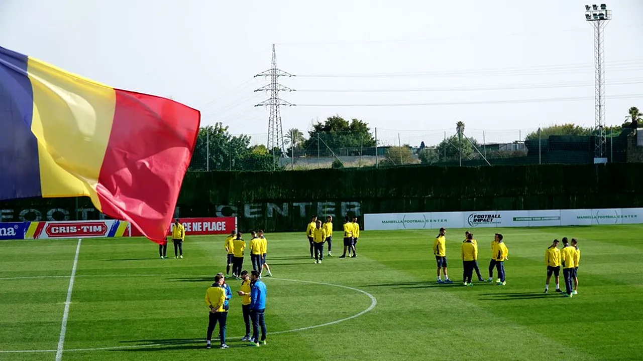România - Danemarca 1-0, meci amical U21. Tricolorii au învins printr-un gol superb marcat de Drăguș în minutul 42